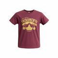 Youth t-Shirt Gold State Capital wine