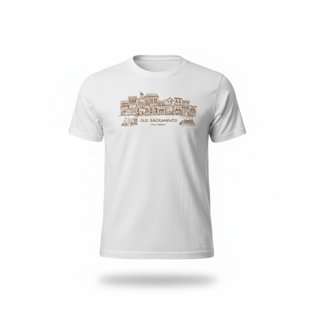 Youth T-Shirt Old Sac Building