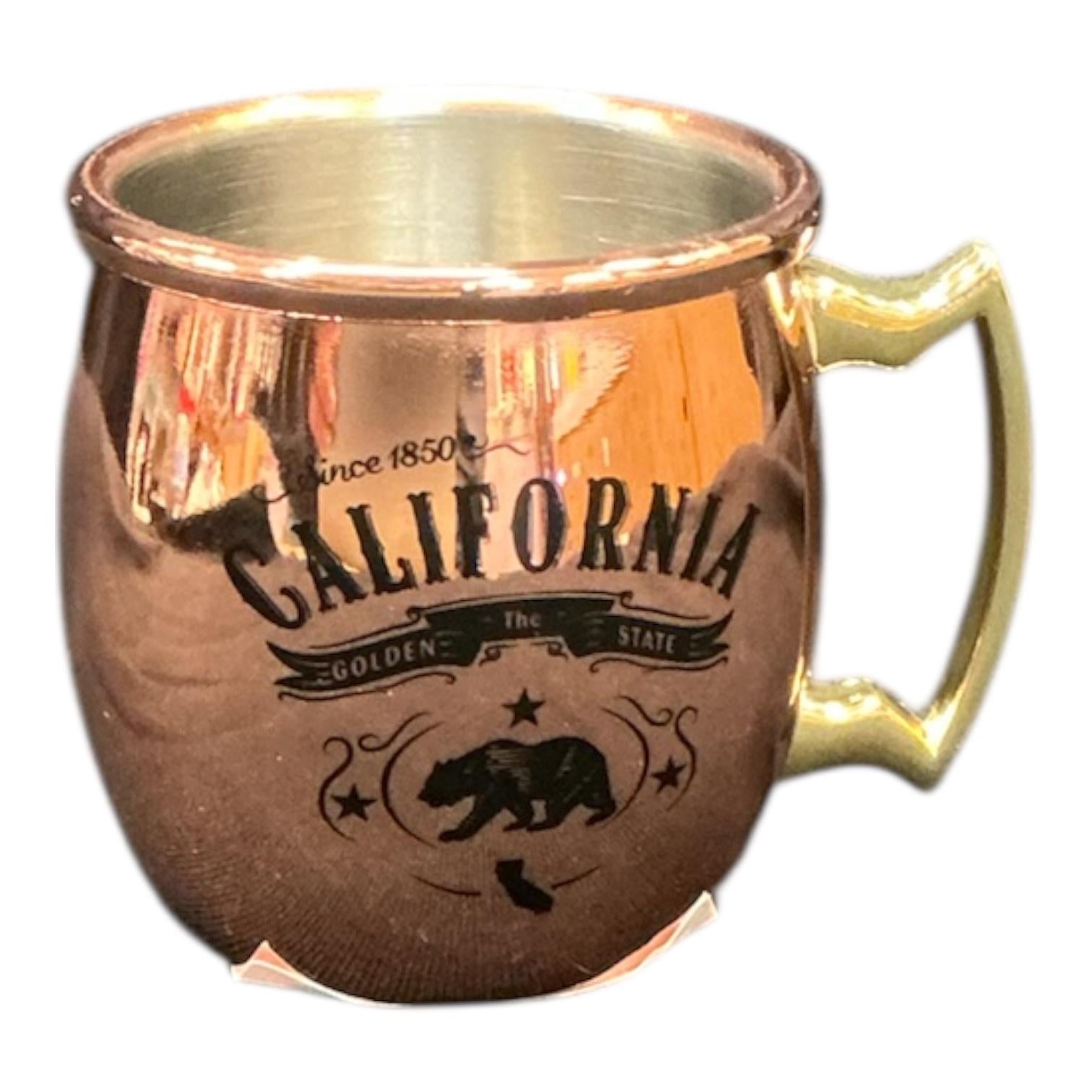 Shot Glass Copper Small Ca With Bear