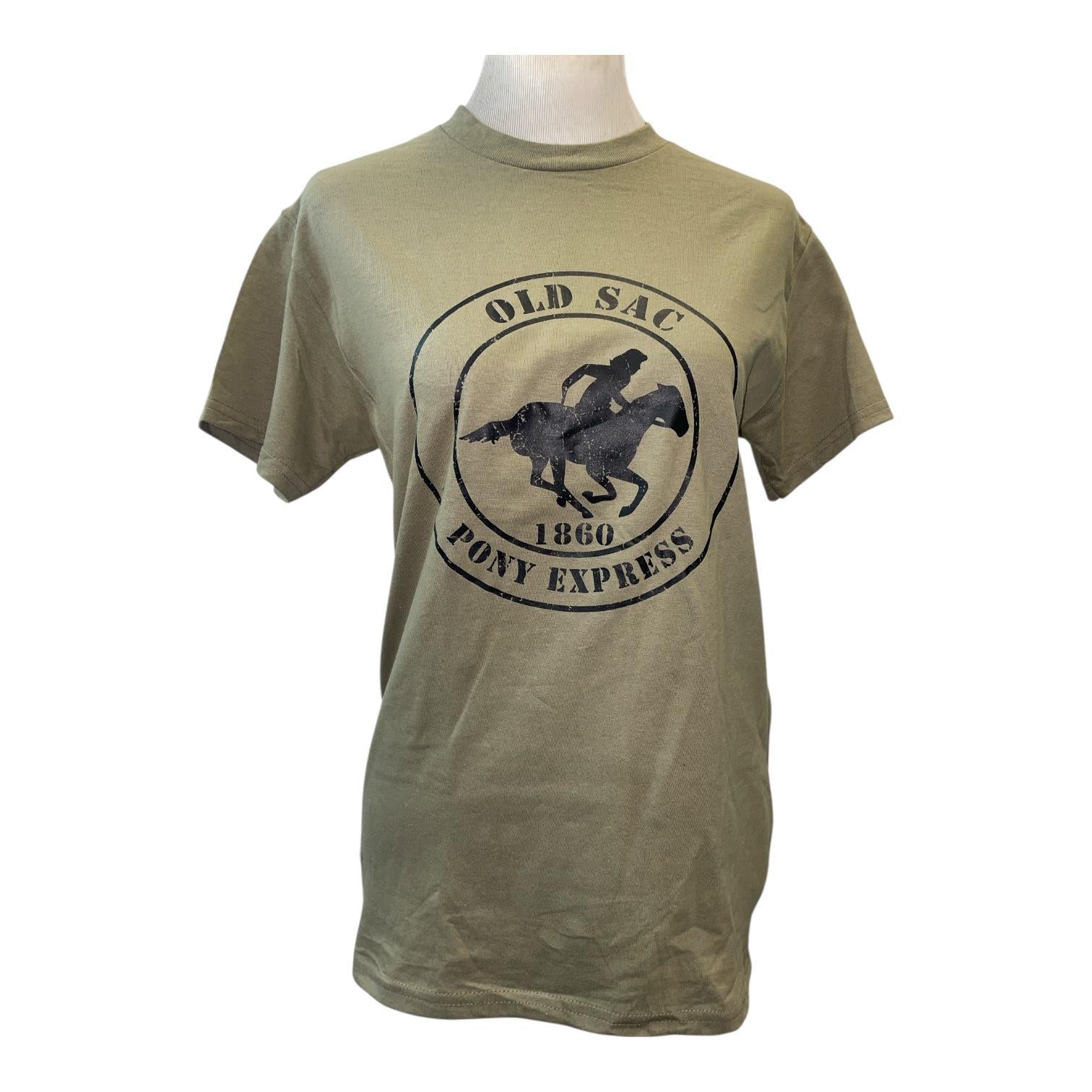 Adult Shirts Pony Express GRN (Copy)