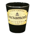 Shot Glass Black State Capitol Sac