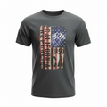 Adult T Shirt Ca Republic Flag