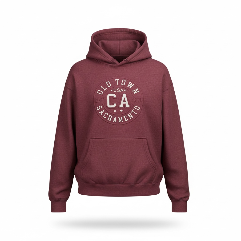 Adult Hoodie Old Town Sac